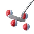 thumbnail image 3 of 2Pcs / Set Pelotas para golf de Práctica de Goma Sintética para Entrenamiento en Interiores Y Exteriores Cola Pelota de práctica de golf, 3 of 8
