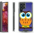thumbnail image 1 of Shockproof Bumper Phone Case for Samsung Galaxy S22 Ultra 5G, by OneToughShield ® - Night Owl, 1 of 3