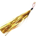 thumbnail image 2 of Flmtop Pet Cat Teaser Wand Sound Paper Bell Replacement Head Bite Interactive Play Toy Golden Yellow, 2 of 9