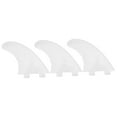 thumbnail image 1 of 3Pcs/Set FCS Single Heads Black/White G5 Surf Boards Fin, Surf Boards Fin, Funnel Board For Surfboard, 1 of 7