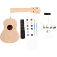 thumbnail image 4 of Kit de bricolaje para ukelele de 21 pulgadas, divertido y sencillo kit de guitarra hawaiana hecho a mano, 4 of 6