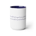 thumbnail image 3 of John 3 16 Blue Two-Tone Coffee Mugs, 15oz, 3 of 5