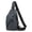 Grey, variant on Men's Fashion Chest Sling Backpack Multifunctional Crossbody Daypack Back to School Bag for Men