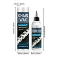 thumbnail image 3 of erfcxs PTFE Chain Wax Lubricant for Reduces Friction Wear on E-Bike Gravel and Road Bike Drivetrains, 3 of 7