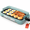 Saga Blue, variant on SENSCHEF Cleansnap 20 inch Electric Griddle, Foldable Anti-Mess Shield, 1700W Rapid Heating, ILAG Nonstick, Dishwasher Safe