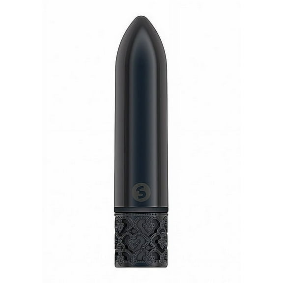 Royal Gems Glamor Powerful Bullet Rechargeable Gunmetal
