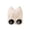 Beige, variant on Girls Fashion Cartoon Glasses Decor Knit Hat, Thick Warm Ear Protection Design, Outdoor Play Cold Resistant Autumn Winter Cute Headwear Wine