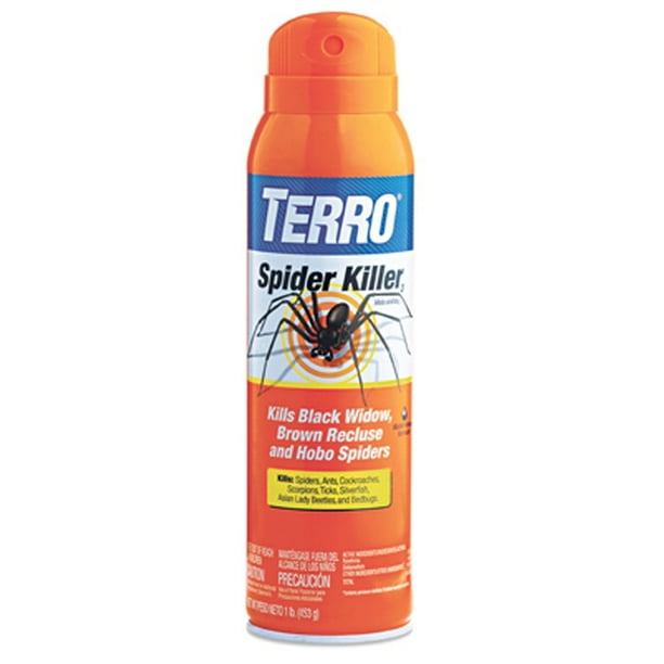 Woodstream 2PK Terro 16 OZ Aerosol Spider Killer-3 Protects Up To 12 ...