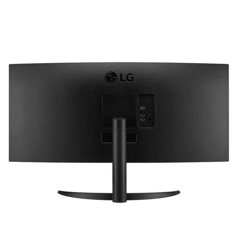  LG 34” monitor, 21:9 Curved UltraWide WQHD (3440x1440) ISP  Display, sRGB 99% Color Gamut and HDR 10, 160Hz, 1ms, AMD FreeSync Premium  and 3-Side Virtually Borderless Screen, Black, with MTC HDMI Cable :  Electronics