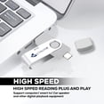 thumbnail image 3 of USB Flash Drive 128GB for Phone Photo Stick High Speed Thumb Drive USB C Memory Stick BEIMI External Storage Compatible Phone 15 Pad Pro Android USB C and Computer, 3 of 9