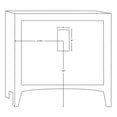 thumbnail image 2 of Imaginations Américaines  34.5 pouces W Vanity Base Set Noyer, 2 of 8