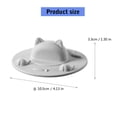 thumbnail image 3 of Cats Silicone Cup Lid Dustproof Camping Mugs Covers Leakproof Hot Cup Lid Seal Lid for Coffee and Teas, 3 of 9