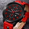 thumbnail image 1 of Teissuly Fashion Men Sports Date Analog Quartz Leather Stainless Steel Wrist Watch Teissuly WER202401222002, 1 of 2