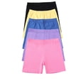 thumbnail image 2 of XXWXYD 5-Packs Girls Athletic Running Shorts Kids Summer Comfy Elastic Waist Yoga Tights 5-14 Years Lightweight Quick Dry Gym Active Play, 2 of 7