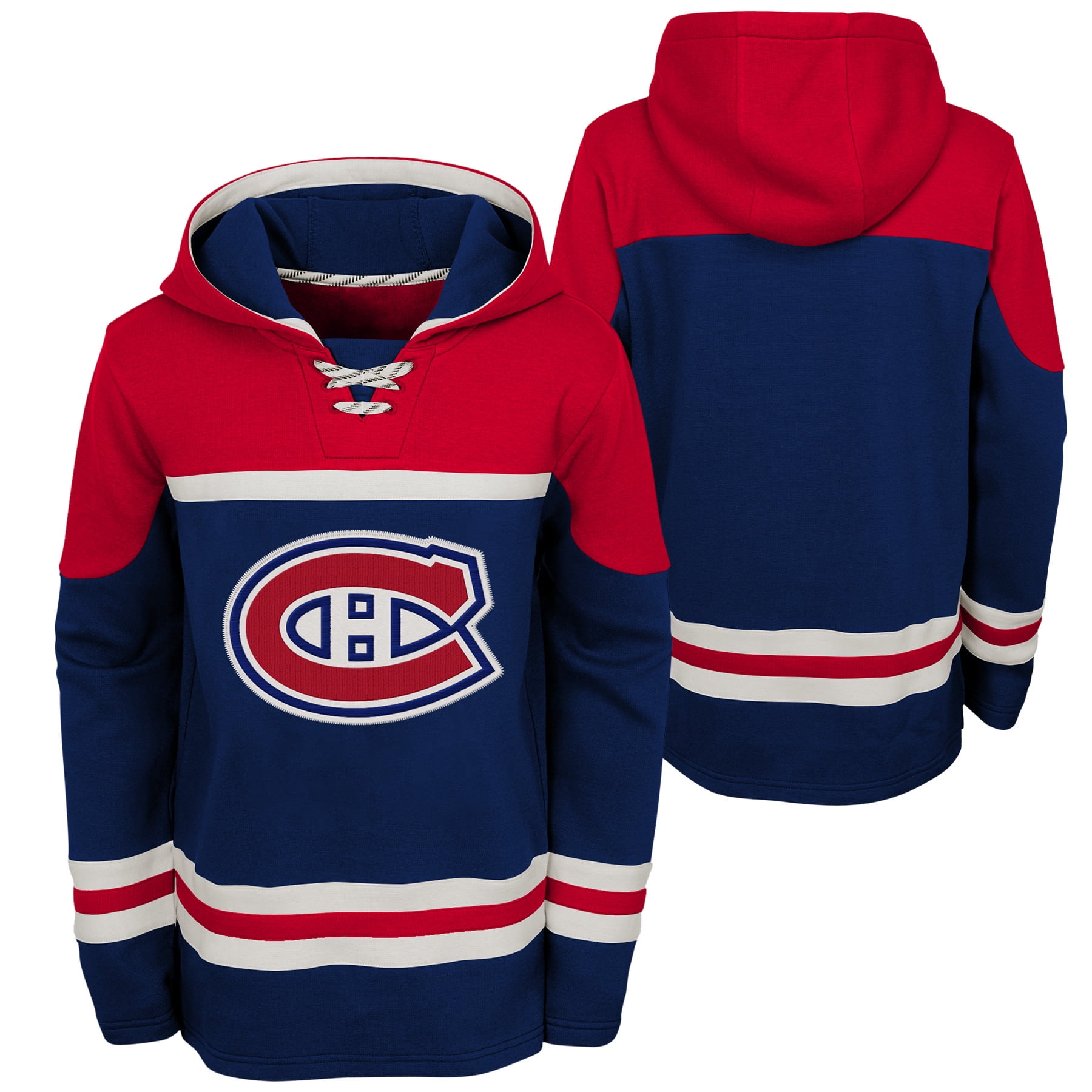 Outerstuff Youth Montreal Canadiens NHL Asset Hockey Hoodie Walmart