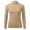 Khaki, variant on Winter clothing for women Winter Tops For Women Crew Neck Lined Thermal Thermal Underwear Slim Tops Long Sleeve Thermal Shirts Color Block Tops