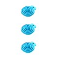 thumbnail image 4 of Advancent Tolvas de silicona plegables para verter y transferir sin esfuerzo Ecológico azul Type1 NO1, 4 of 6