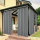 thumbnail image 5 of Waterproof Indoor/Outdoor Curtains 54 X 84 Inch, Cream, 1 Set Of 1 Panel, 5 of 5