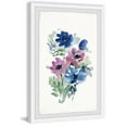 thumbnail image 2 of Parvez Taj Violets Are Blue Flowers Framed Wall Art, 2 of 6