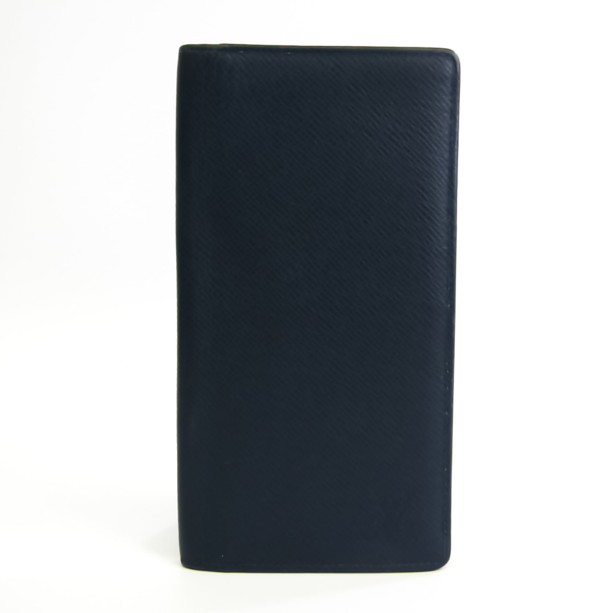 LOUIS VUITTON Long Wallet Taiga Leather Noir Greenish-Black CT0044