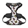 thumbnail image 5 of Picia Bulldog Sunglasses Face No-Pull Dog Harness Reflective Front Clip Vest with Handle,Step-in Air Dog Harness,Adjustable 2 Metal Rings 4 Buckles,Easy to Put on & Take Off Large, 5 of 9
