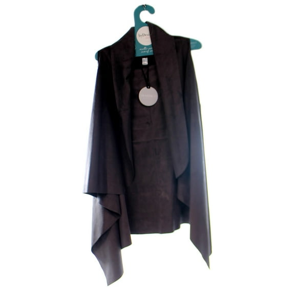 Apparel Charcoal Suede Vest Fabric Fashion Apparel 1004290010