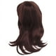 thumbnail image 1 of Pelucas de Pelo Las Mujeres Fiesta Diario Para Señoras Natural Marrón Oscuro Lateral Despedida Sintético Ninguna Encaje Con Flequillo, 1 of 5