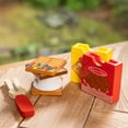 thumbnail image 4 of Melissa & Doug Wooden S'mores Picnic Box Play Food Set for Boys and for Girls 2+, 4 of 10
