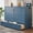 Navy Blue, variant on Queen Size Murphy Beds with drawer & USB Ports,Folding Storage Wall Bed Furniture for Bedroom,Office,Guest Room, Navy Blue