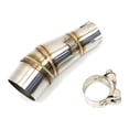 thumbnail image 1 of Labymos Motorcycle Exhaust Mid-Pipe Stainless Steel Slip On Middle Pipe Link Pipe Adapter Connector, 1 of 6