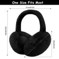 thumbnail image 4 of Ear Muffs for Women, Foldable Winter Faux Furry Earmuffs, Adjustable Soft Ear Warmer Covers, 4 of 5