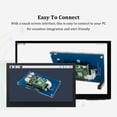 thumbnail image 4 of braveheart LCD Monitors For PC Screen Large Screen Display Easy To Adjust Adjustable Stand Touch Screen 5 inches For Pi 5 Zero, 4 of 6
