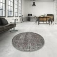 thumbnail image 3 of Ahgly Company Indoor Rectangle Traditional Charcoal Gray Persian Area Rugs, 5' x 8', 3 of 6