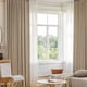 thumbnail image 4 of Custom Size Beige Chenille Luxury Curtains for Living Room Bedroom Dining Blackout Elegant Embroidered Window Tulle Decor, 4 of 5