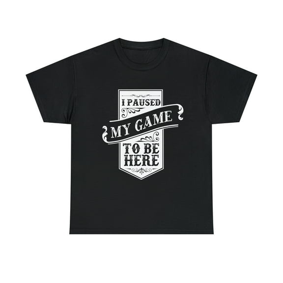 I paused my game to be here