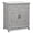 Light Grey, variant on Outdoor Potting Bench with Storage Cabinet and Metal Top, Wood Workstation for Outdoor Patio, Garden (Grey, 42×18×37")