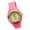 Pink, variant on Zayaan Health Chroma Balance Scrub Watch, Silicone Band Scrub Watch, Water-resistant, Black