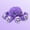 Purple, variant on XU 2026ZU 2026 Original New Product Halloween Octopus Plush Toy Doll Carnival Holiday Gift Funny and Quirky