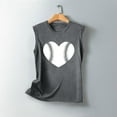 thumbnail image 4 of Nrmvnmi Baseball O-Neck Tank Women Print Baseball Tanks Cute Workout Graphic Casual Summer Sleeveless Vest Top Mothers Day Gifts, 4 of 4