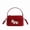 red, variant on Crossbody Bag Shoulder Bag Pillow Bag for Women and Teen Girls with Embroidery and Plush, Suede Material, Medium Size, Adjustable Strap, Multiple Compartments, Cute and Casual Style for Daily Commute