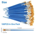 thumbnail image 5 of 100Pcs Artist Paint Flat Brushes Set Acrylic Oil Watercolour Painting Craft Art, 5 of 6