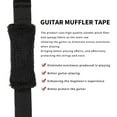 thumbnail image 6 of Adjustable Electric Guitar Silence Strap Noise Reduction Fret Wrap Guitar String Mute Dampener Guitar Mute Strap, 6 of 7