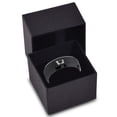thumbnail image 3 of Tungsten Montana The Treasure State Heart Band Ring 8mm Men Women Comfort Fit Black Beveled Edge Brushed Polished, 3 of 4