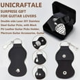 thumbnail image 5 of 1pcs Personalized Guitar Picks Gifts Pick Keychain Note Writing Stainless Steel Guitar Pick with PU Leather Case Plectrum Picks Set for Musician Lover Player Birthday, 5 of 9