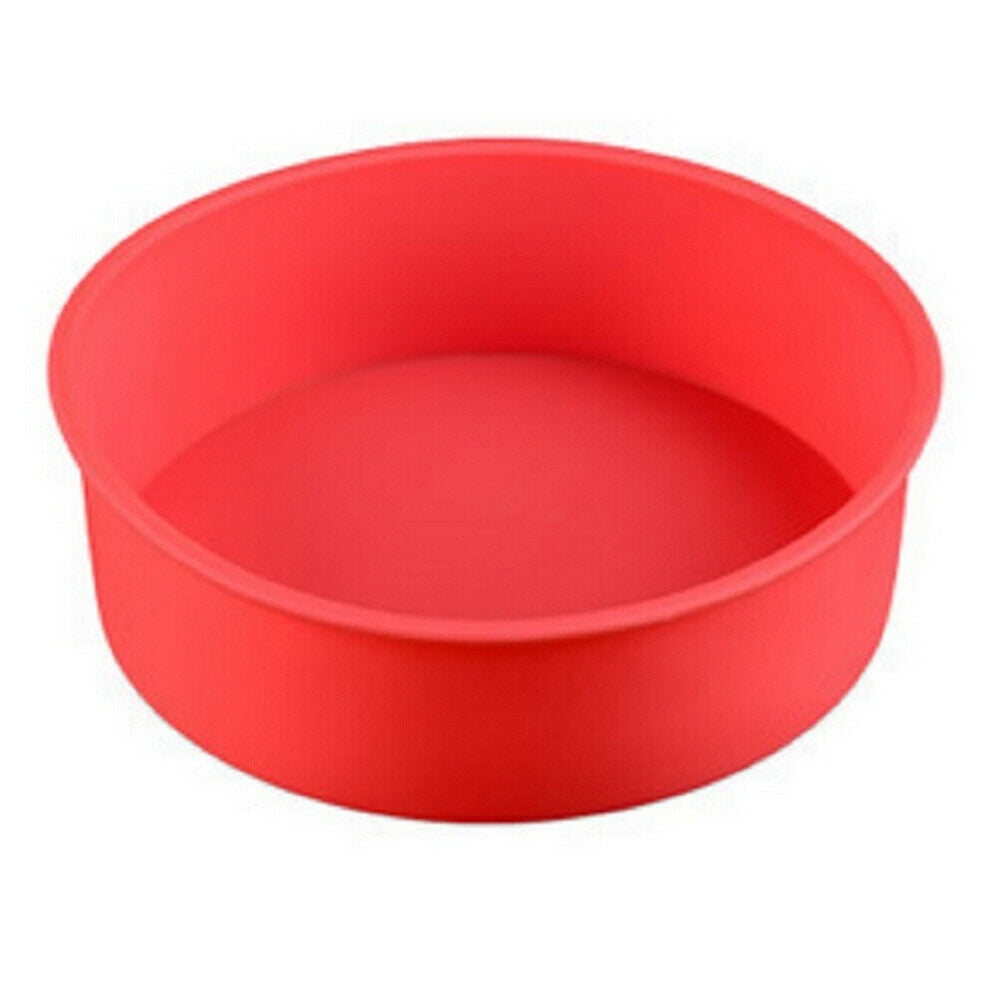 4/6" Silicone Round Bread Mold Cake Pan Muffin Mould Baking Bakeware Tools X6M9 