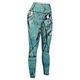 thumbnail image 6 of Paul Klee artwork Twittering Machine Leggings Women's tights woman gym Womens Leggings, 6 of 6