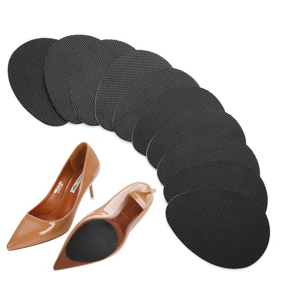 Protectores antideslizantes para zapatos GADEBAO, 12 piezas, adhesivos de goma