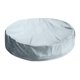 thumbnail image 5 of Cubierta protectora redonda para piscina, de tela Oxford, plegable, a prueba de polvo, para arenero, para playa, bañera para niños. diámetro 82cm, 5 of 8