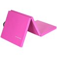 thumbnail image 1 of BalanceFrom 6ft x 2ft x 2in 3-Panel All-Purpose Folding Gymnastics Mat, Pink, 1 of 6