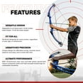 thumbnail image 2 of Genesis Original Archery Compound Bow and Arrow Set, Draw Hand-Left, Blue, 2 of 12